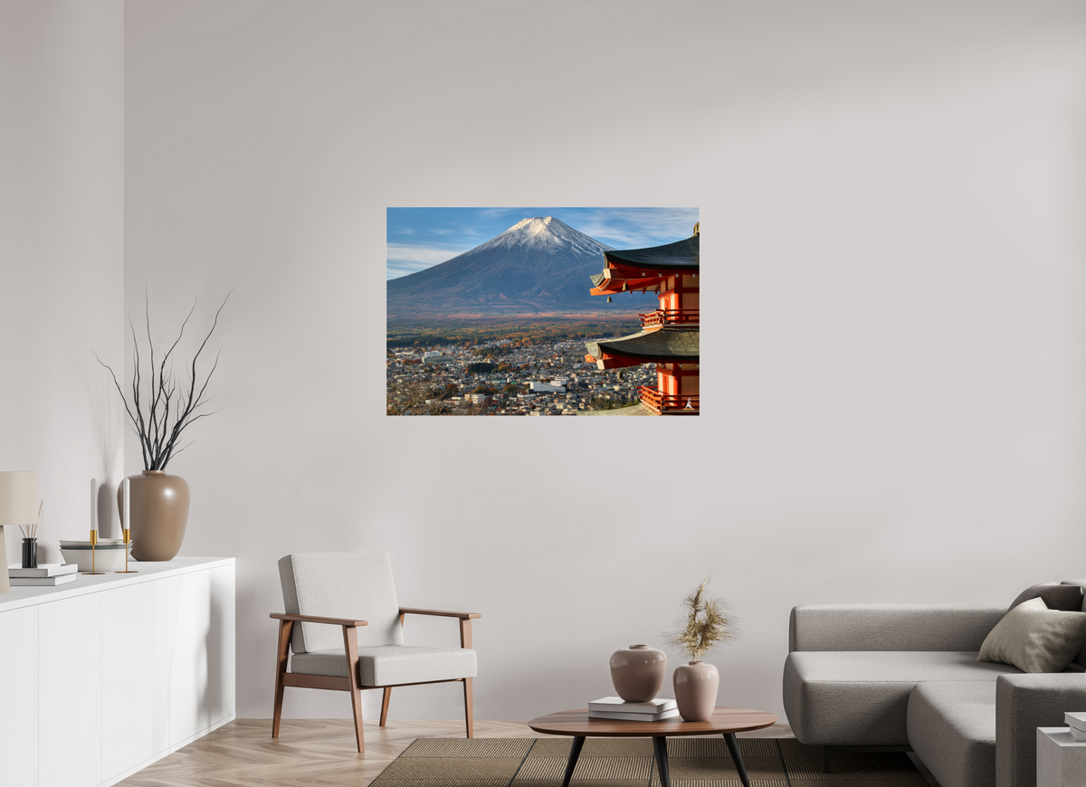 120 x 80 cm, Shopify_final Fuji Chureito Pagode