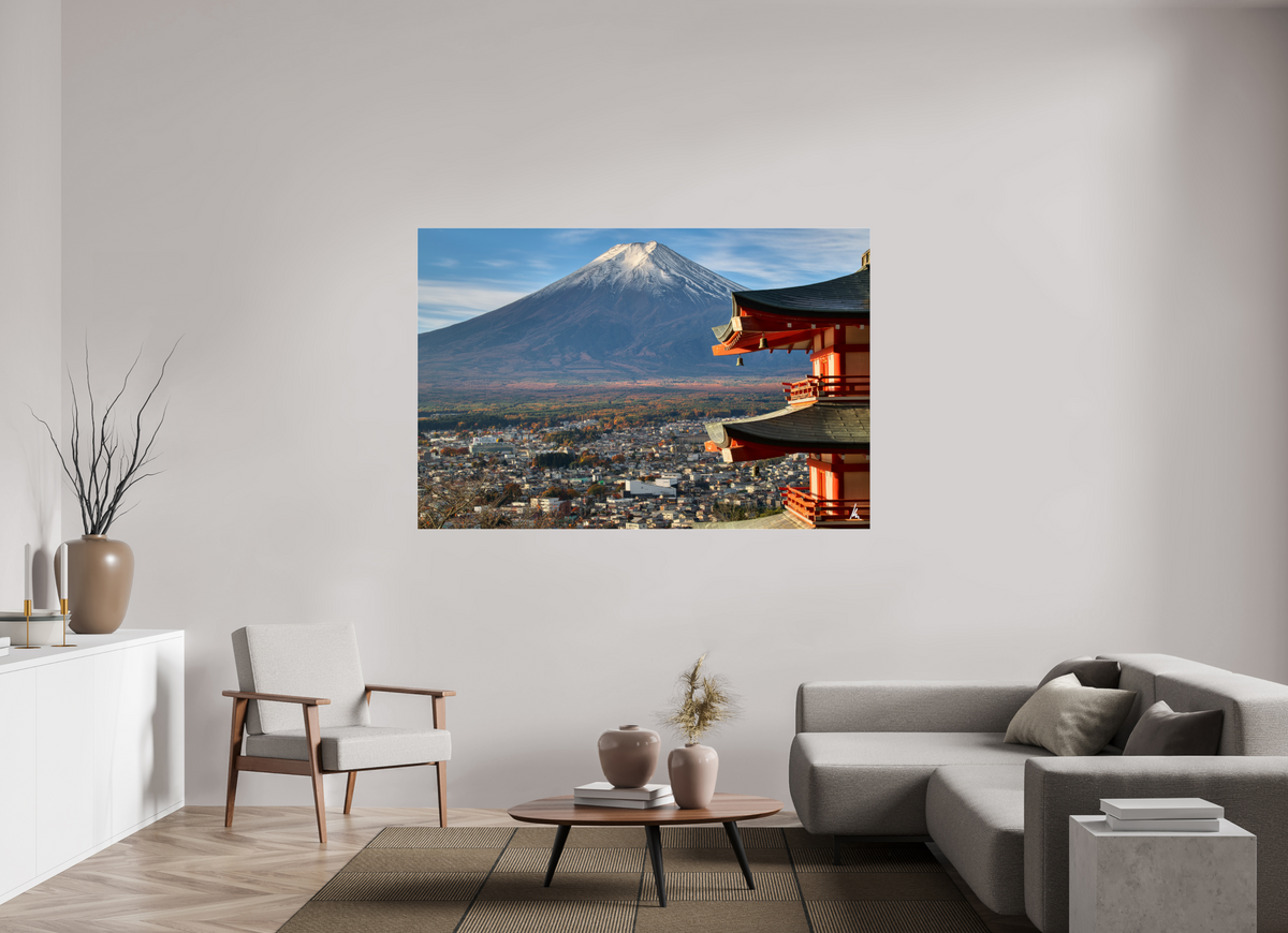 180 x 120 cm, Shopify_final Fuji Chureito Pagode